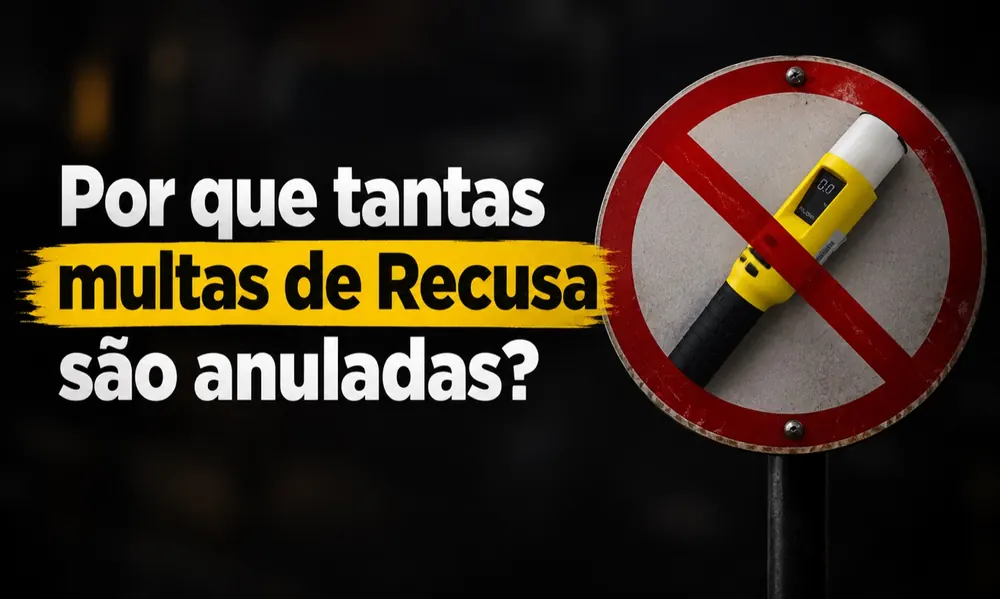 Por que tantas multas de recusa ao bafômetro são anuladas?